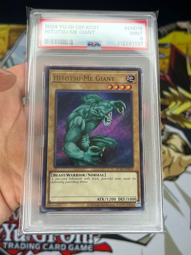 YuGiOh! Hitotsu-me Giant PSA 9 | KC01