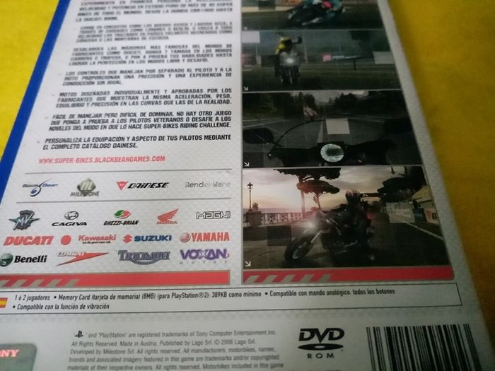 Super Bikes ridding challenge PlayStation 2 Ps2 Games Original