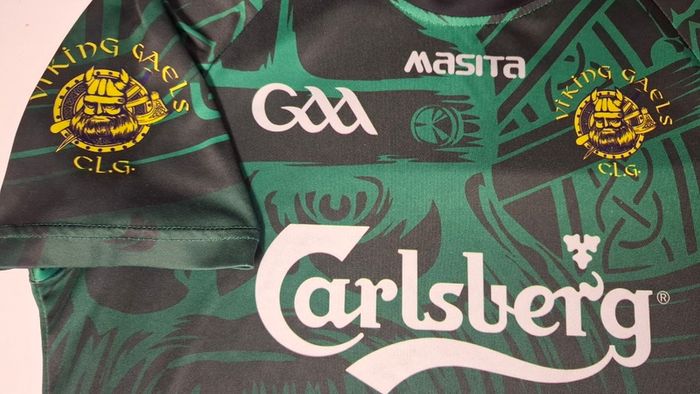 Viking Gaels GAA (Denmark) Masita Gaelic Football Jersey (Adult Medium) FREE POST