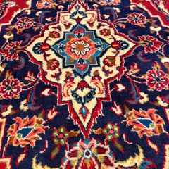 Classic Persian Kashan Rug | Hand-Knotted Wool | 312cm X 204cm