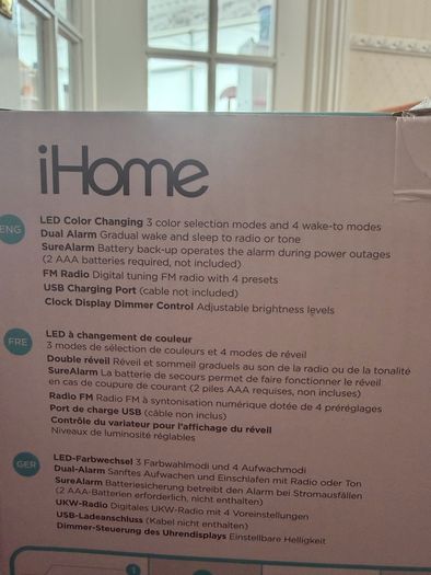 iHome Alarm  Clock