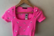 New pink top (XS)
