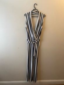 Stripy jumpsuit (XS)
