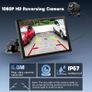 9'' Carplay Screen for Car, Wireless Carplay & Android Auto, Rotatable Car Play Screen with 1080P Backup Camera, Android Auto Screen with Mirror Link, Bluetooth, GPS Navigation, Voice Assistant Image 3