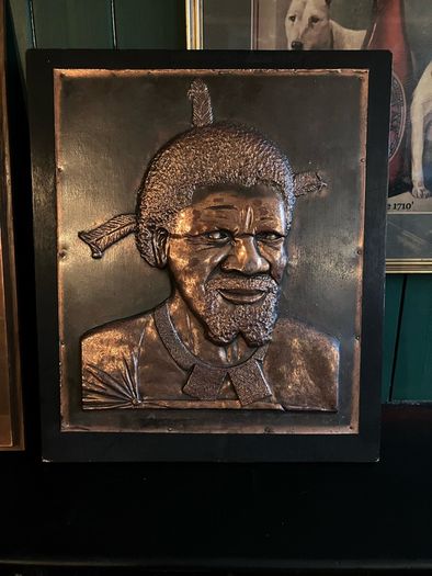 copper embossed art