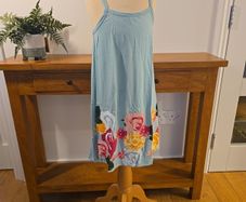 Girls summer dress & leggings age 8