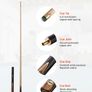 Pool Cue, 1447.8mm Jointed Snooker Cue, Snooker Cues Stick with Extension Rod & 9.5mm Leather Tip, 538g Pools Stick Image 6