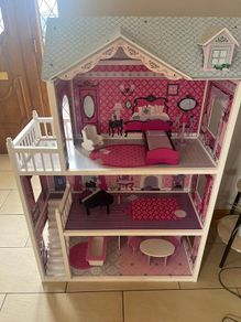 Dolls house with some furniture