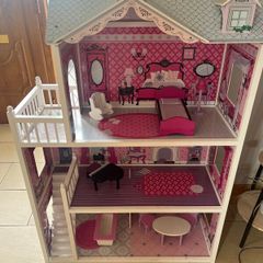Dolls house with some furniture
