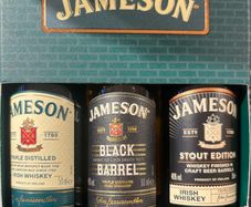 Jameson Whiskey empty bottles 50ml mini set