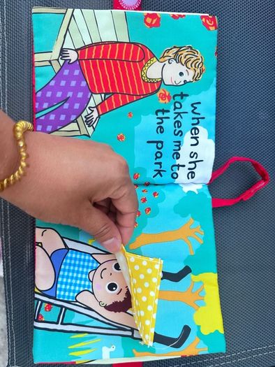 jollybaby soft book Beand New Grandma