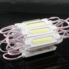 10pcs/lot injection with lens COB LED module waterproof LED back light backlight for sign channel letter DC12V 2W IP68 CAR VAN camper Truck Trailer Roof Light