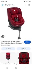 Joie Spin 360 Salsa Red Car Seat