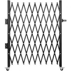 Single Folding Security Gate,  Folding Door Gate, Steel Accordion Security Gate, Flexible Expanding Security Gate, 360 Rolling Barricade Gate, Scissor Gate or Door with Padlock