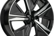 17" GT 308 Type Black Alloy Wheels Ford Peugeot Renault Volvo 5x108