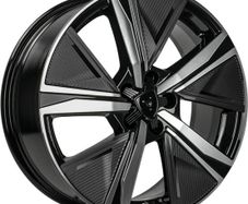 17" GT 308 Type Black Alloy Wheels Ford Peugeot Renault Volvo 5x108