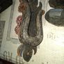 Old Cast Iron Door Knocker, Handle and Letterbox Postage Available Sold together Image 2
