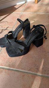 Zara black heels