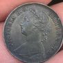 1881 Farthing Victoria Image 2