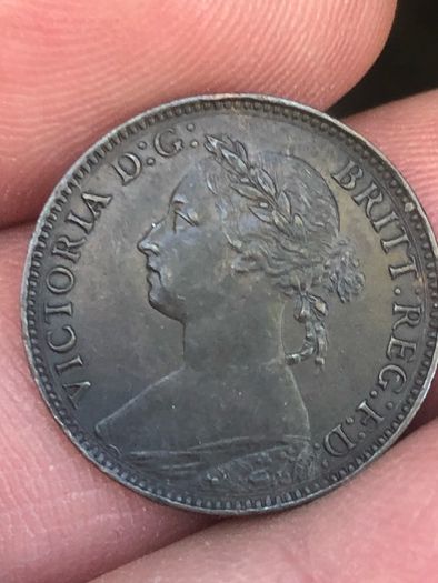 1881 Farthing Victoria