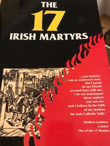 The 17 Irish Martyrs