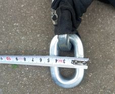 oxford  motorbike heavy duty chain aprox 140cm