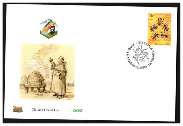 Collection 2005 Ireland Commemorative Stamps An Post First Day Cover (FDC). Collection of 18 covers.