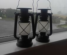 2 solar lanterns