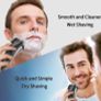 Electric Shavers for Men Cordless Rechargeable,Electric Razor for Men Wet&Dry Waterproof,Mens Shaver with Pop-up Beard Trimmer,Rotary Shaver with LED Display Image 6