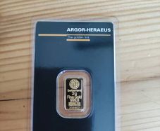 Argor-Heraeus Gold Bar 2g gold bar