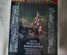 Games Workshop Warhammer AoS Skaven Warlock Bombardier Age of Sigmar