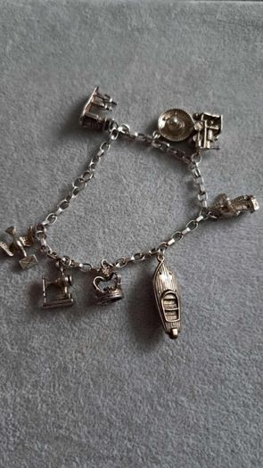 sterling silver charm bracelets