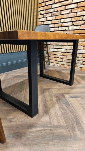 Wooden dining table