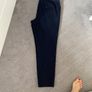 Next Tailored trousers in Navy Image 4