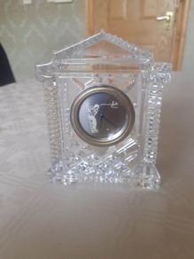 waterford crystal carriage clock