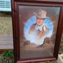 Large Vintage John Wayne Picture Image 2