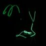 Stereo 3-5mm In Ear Luminous Light Zipper Headphone Earphone Headset Earbuds Image 2