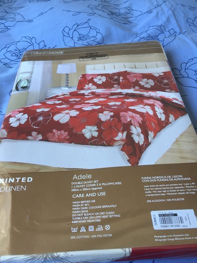 Reversible double duvet set