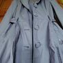 Purple Trench Coat. Size 8 Image 3