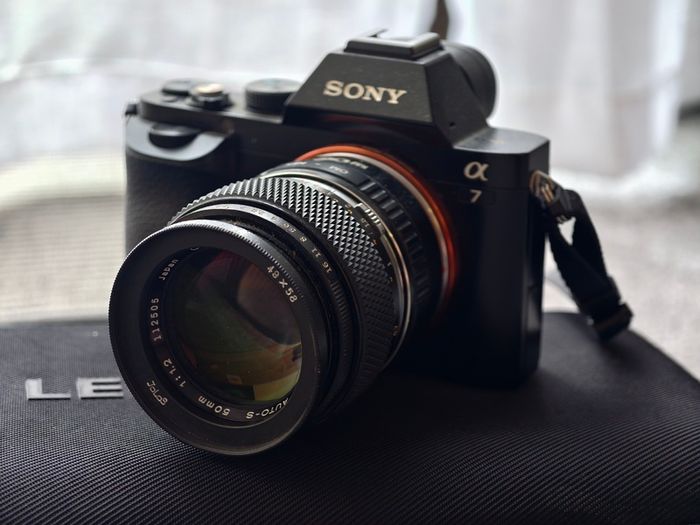 Sony a7 (1st gen) + Zuiko 50mm 1.2