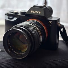 Sony a7 (1st gen) + Zuiko 50mm 1.2