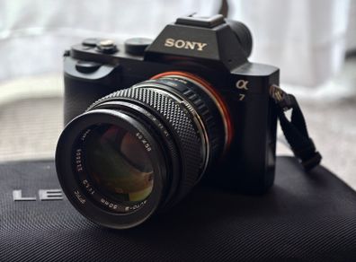 Sony a7 (1st gen) + Zuiko 50mm 1.2