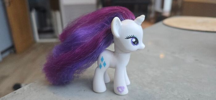 Rarity 3inch Brushable 2010 MLP G4 My Little Pony