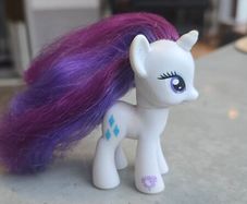 Rarity 3inch Brushable 2010 MLP G4 My Little Pony
