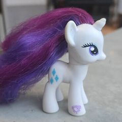 Rarity 3inch Brushable 2010 MLP G4 My Little Pony