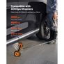 16" Pressure Washer Undercarriage Cleaner, Stainless Steel Surface Cleaner for Pressure Washer, 4000 Max PSI, Angle Adjustment Gear, 4 Spray Nozzles Image 4