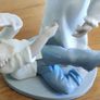 Nao By Lladro - 'Pillow Fight' Handmade Decorative Spanish Porcelain Figurine Image 7