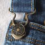 3-4years, Bnwot Fatface Denim Girls Pinafore Image 3
