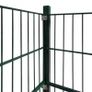 Fence Panel with Posts 6x2 m Green Image 7