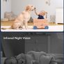 Indoor Camera, Security Camera, CCTV Camera, 360 Degree Camera House Security, Motion/Sound Detection, 2-Way Audio, Night Vision, APP Control (FREE SHIPPING) Image 5
